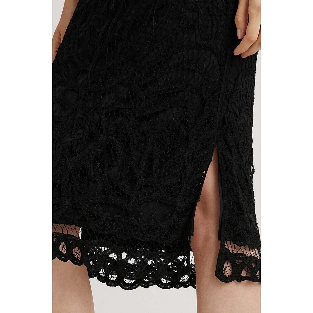 NEW! Lauren Ralph Lauren Women's 10 Battenburg Lace Dress NWT $245 - Picture 5 of 5